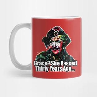 Grace? She Passed - Aunt Bethany Christmas Design Mug
